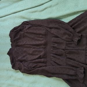 Mock Neck Long Sleeve Dress